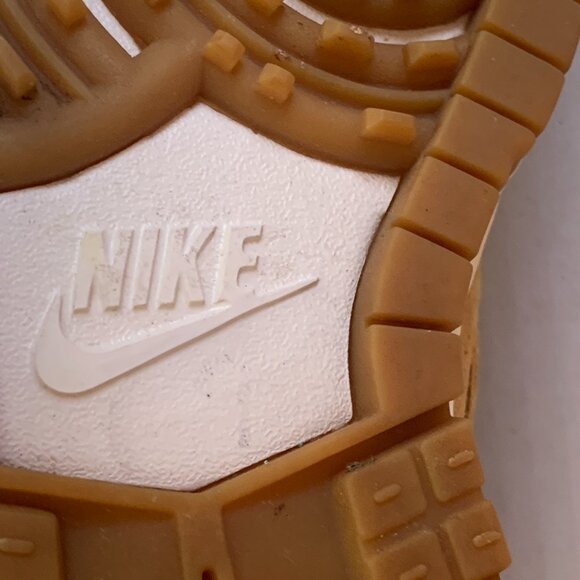 Nike Dunk Hi CMFT WB Wheat Yellow Brown Suede Upper Gum Size 12 Sneakers Shoes - Picture 14 of 14